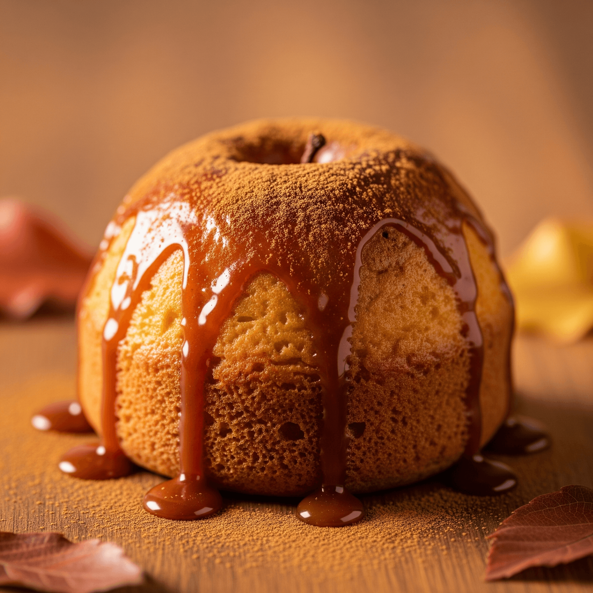 Golden Autumn: Enhance Your Apple Desserts with Irresistible AI Visuals