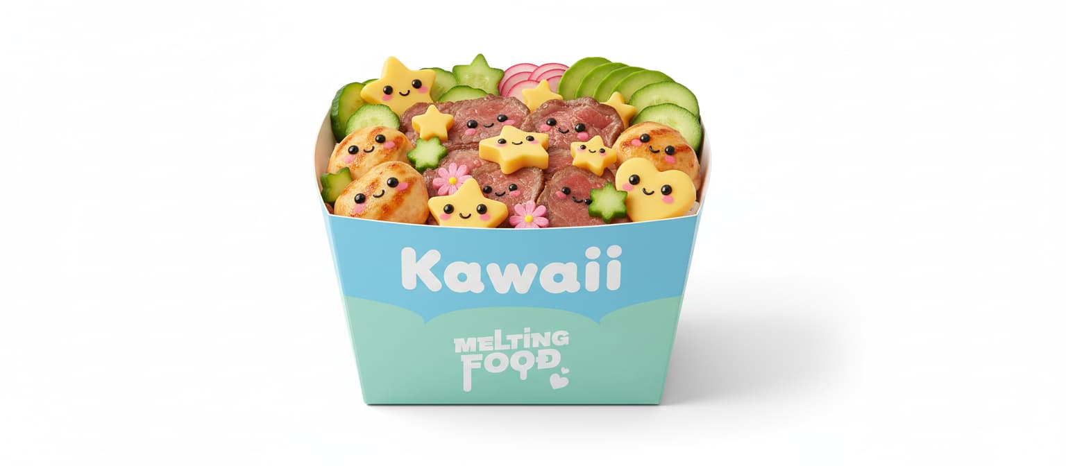 Bento Kawaii - Généré par IA